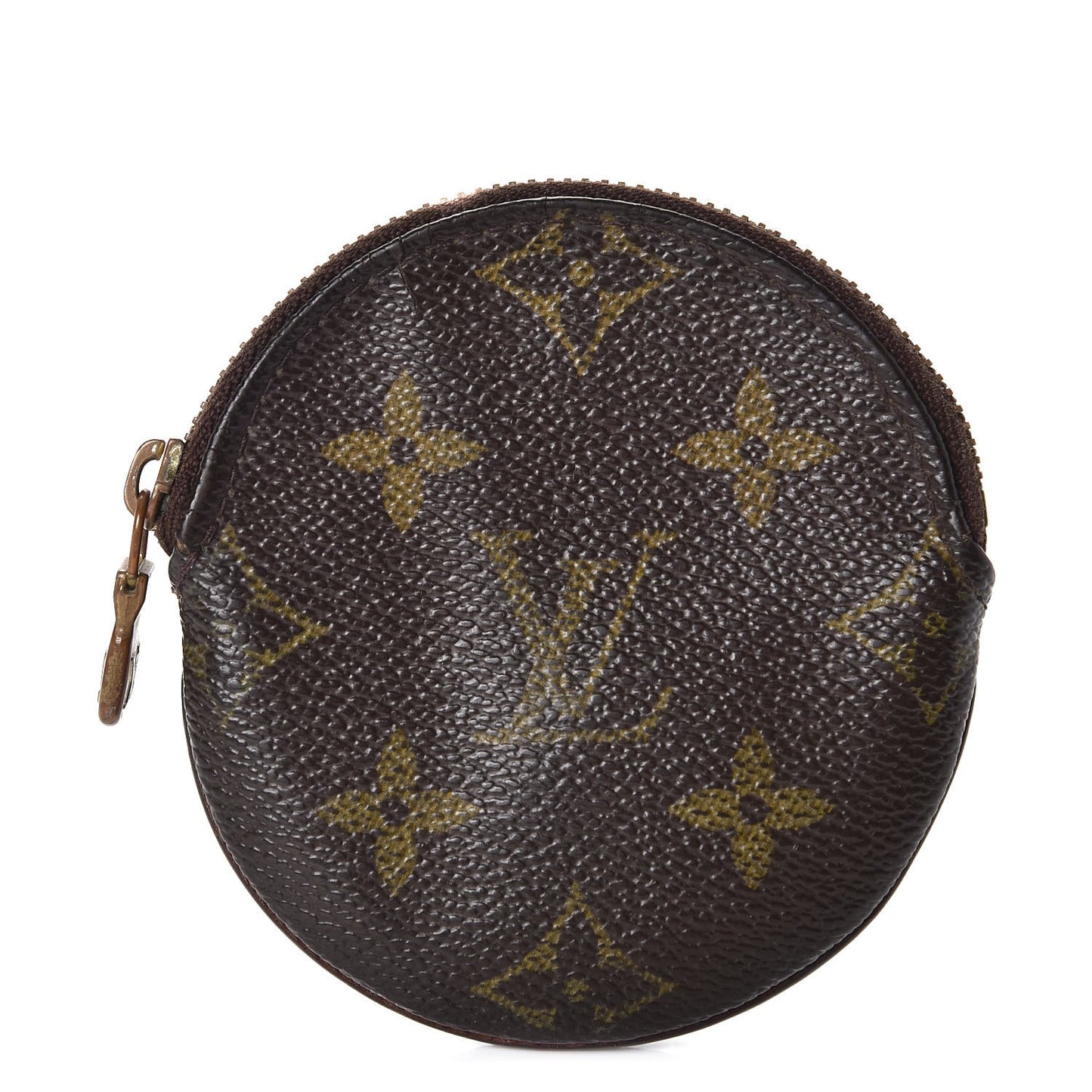 Monogram Round Coin Purse