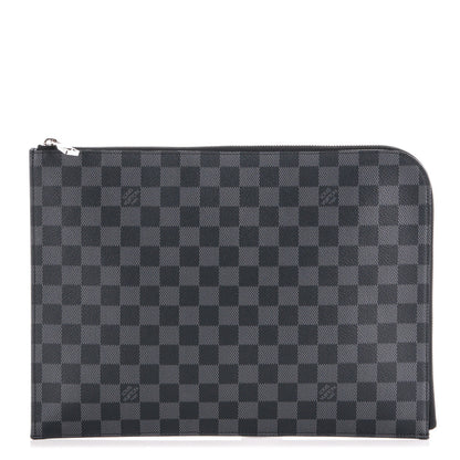 Louis Vuitton Damier Graphite Pochette Jour GM 1 of 6
