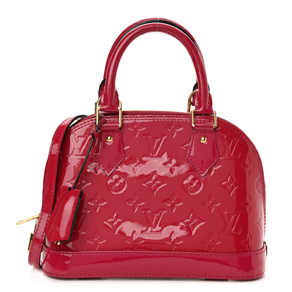 Louis Vuitton Vernis Alma BB Rose Indien 1 of 8