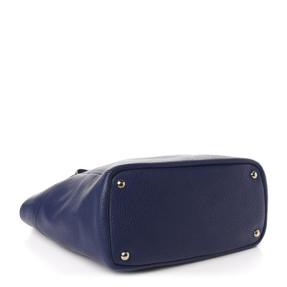 Prada Vitello Daino Side Pocket Tote Inchiostro 5 of 12