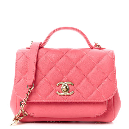 Chanel Caviar Quilted Small Business Affinity Flap Pink 1 of 13