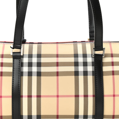 Burberry House Check Barrel Bag Black 8 of 11