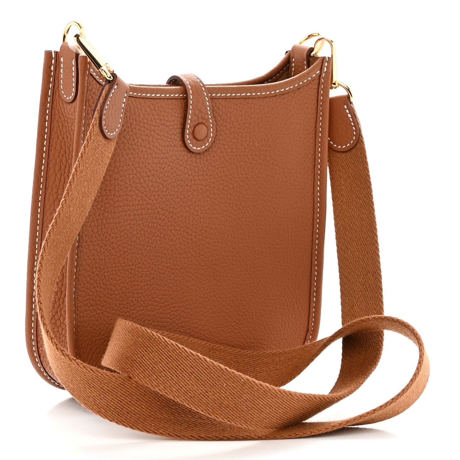 Hermes Taurillon Clemence Evelyne TPM Gold 3 of 11