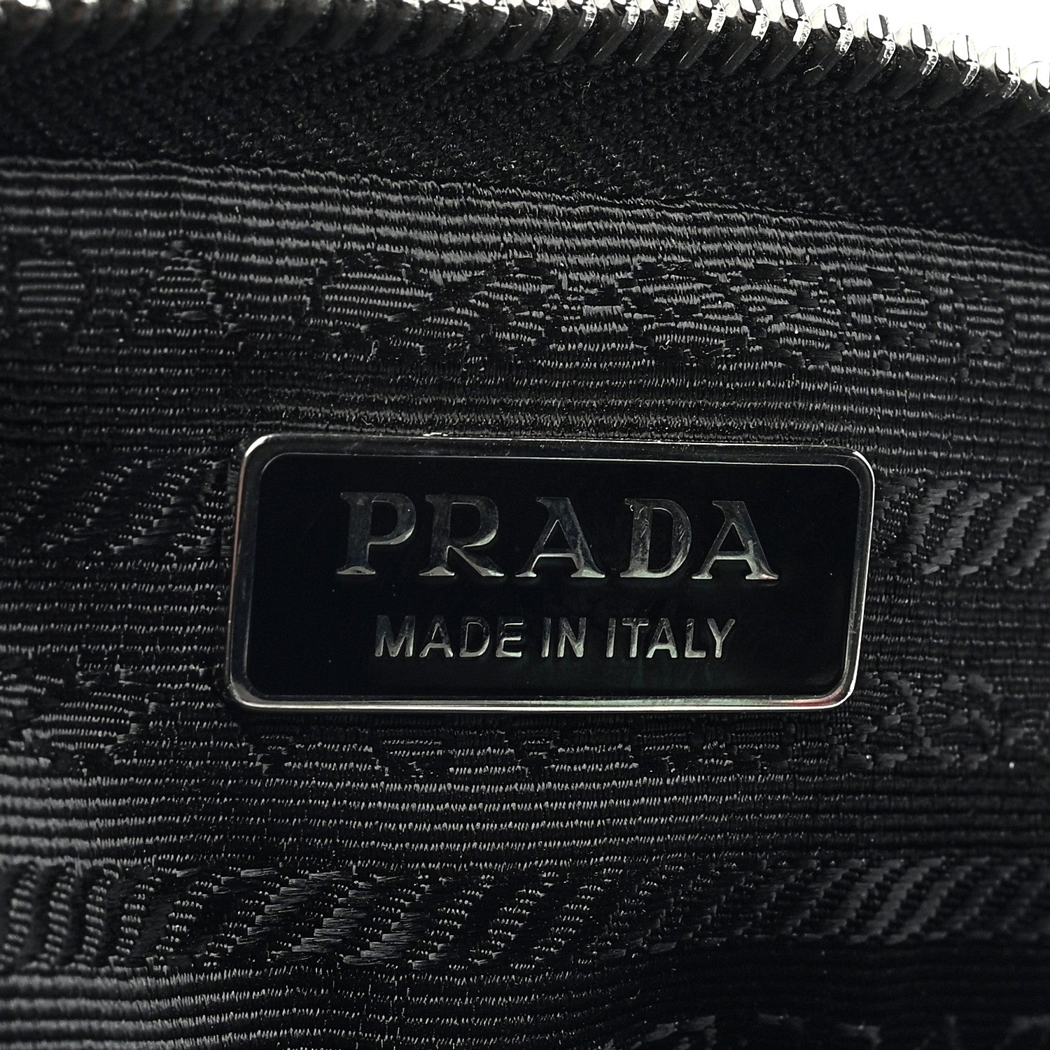 Prada Tessuto Nylon Saffiano Phone Case Crossbody Black 6 of 9