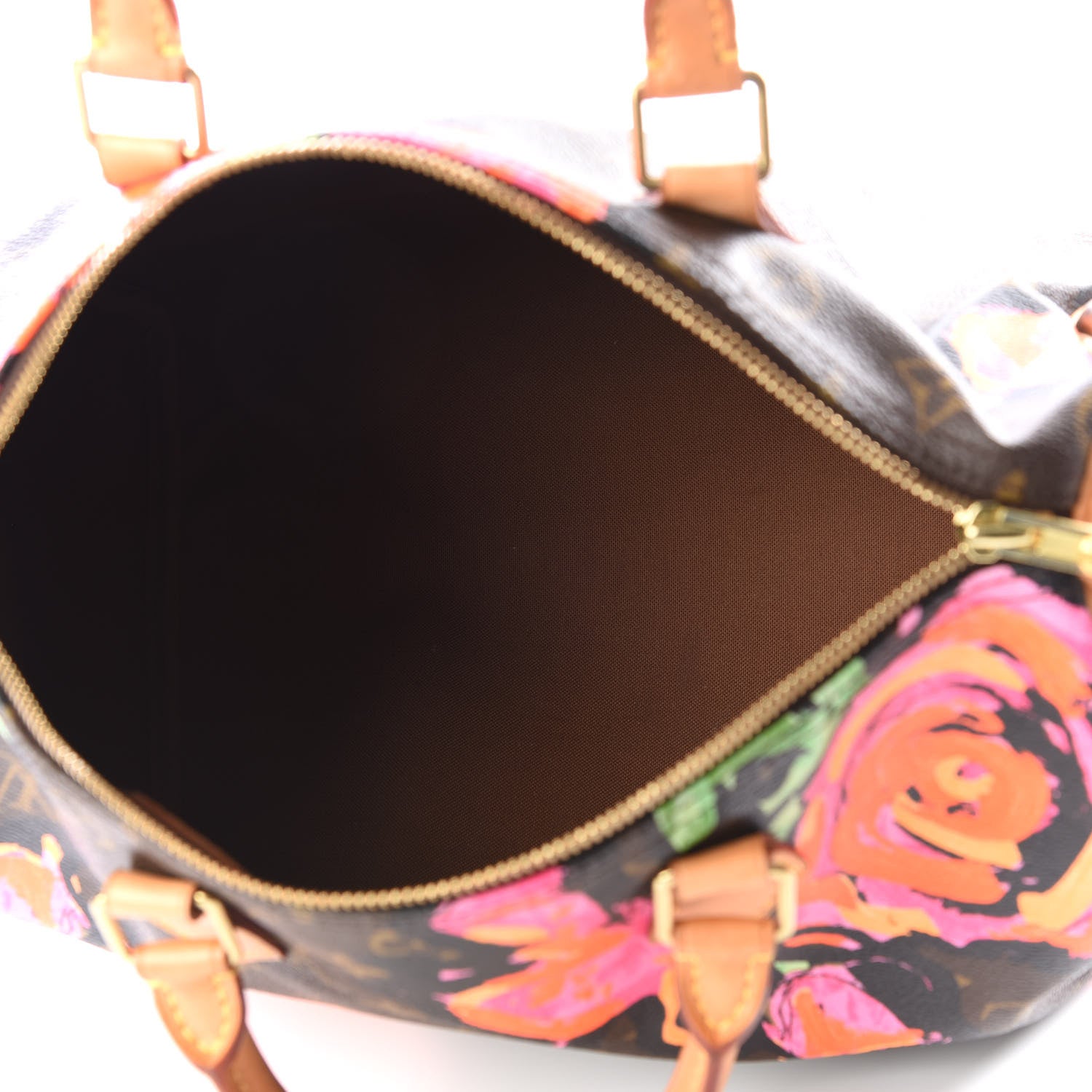 Louis Vuitton Monogram Roses Speedy 30 4 of 11