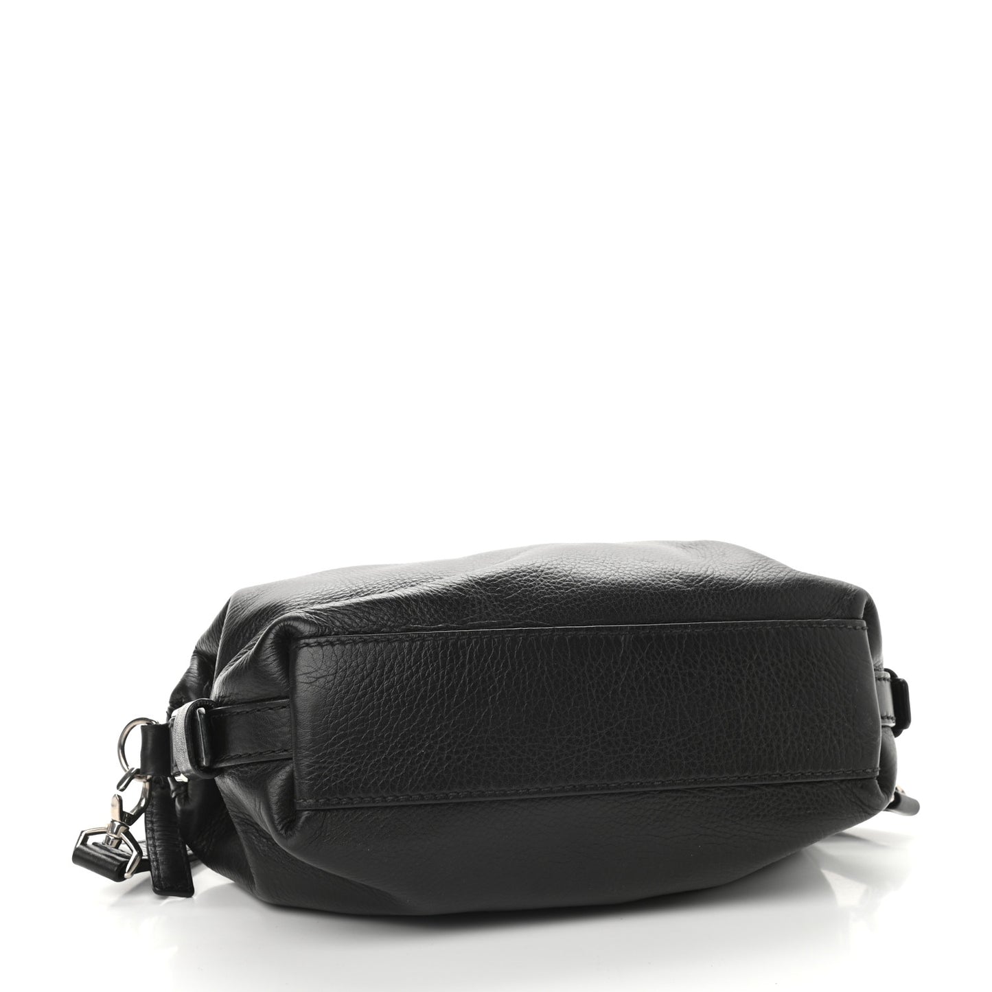 Waxed Calfskin Micro Nightingale Black