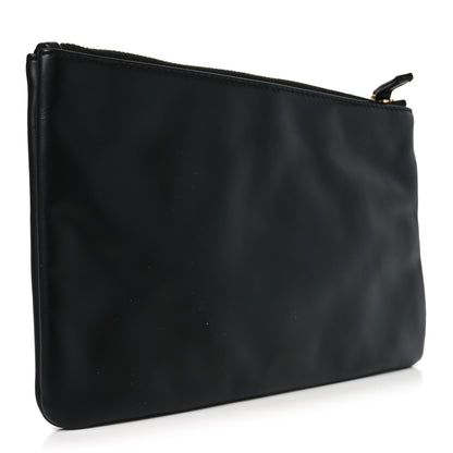 Chanel Shiny Calfskin Chanel 22 Removable Pouch Black 3 of 5