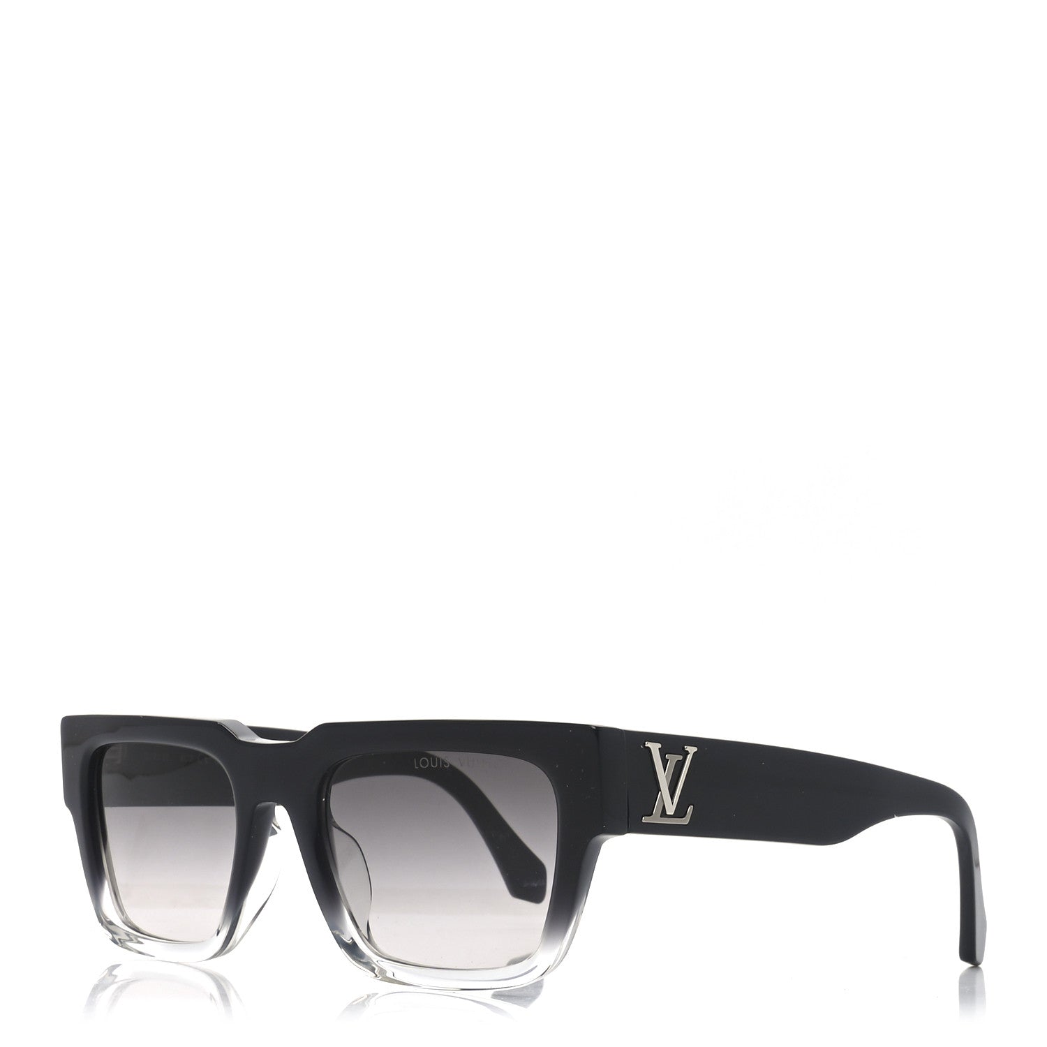 Louis Vuitton Acetate Sunset Square Sunglasses Z1955E Black 1 of 7
