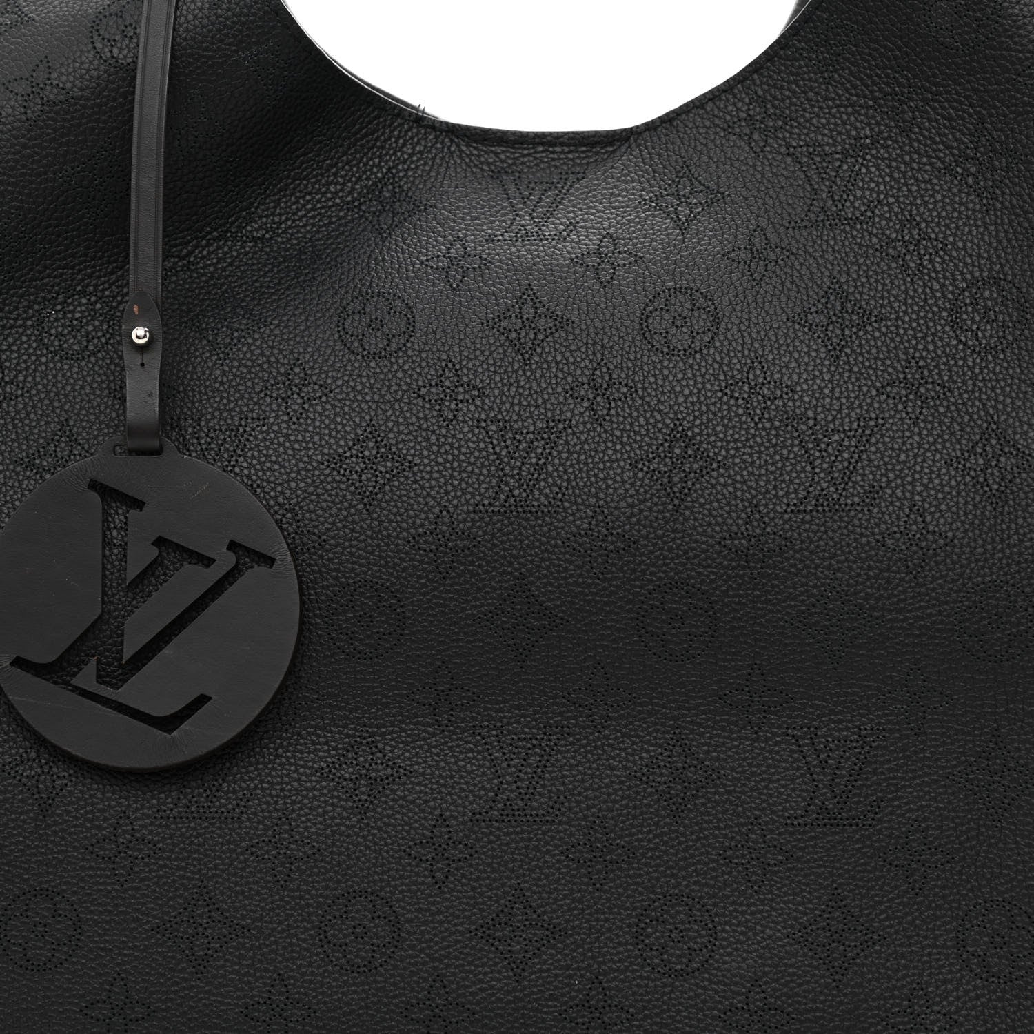 Louis Vuitton Mahina Carmel Hobo Black 7 of 11