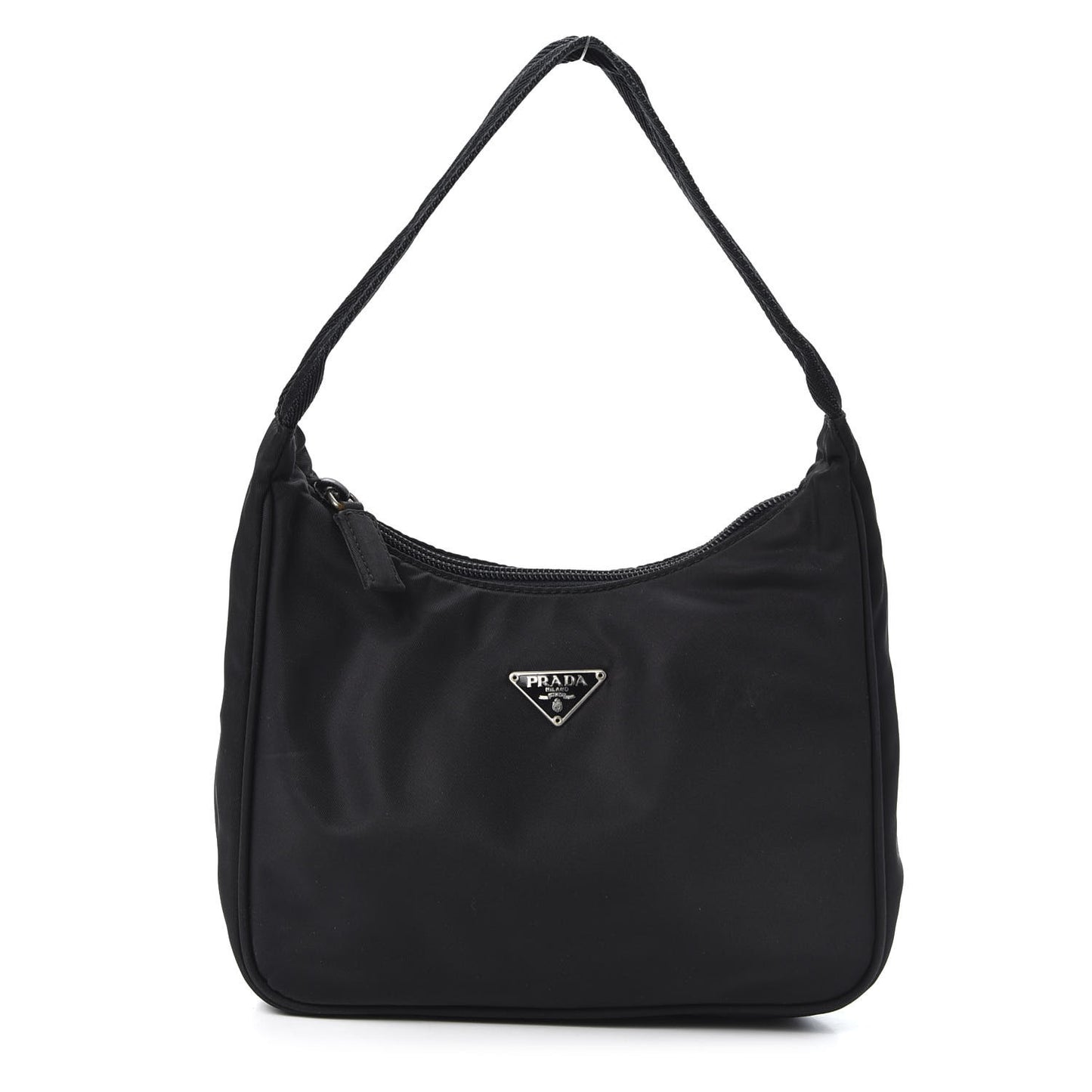 Tessuto Nylon Sport Shoulder Bag Black