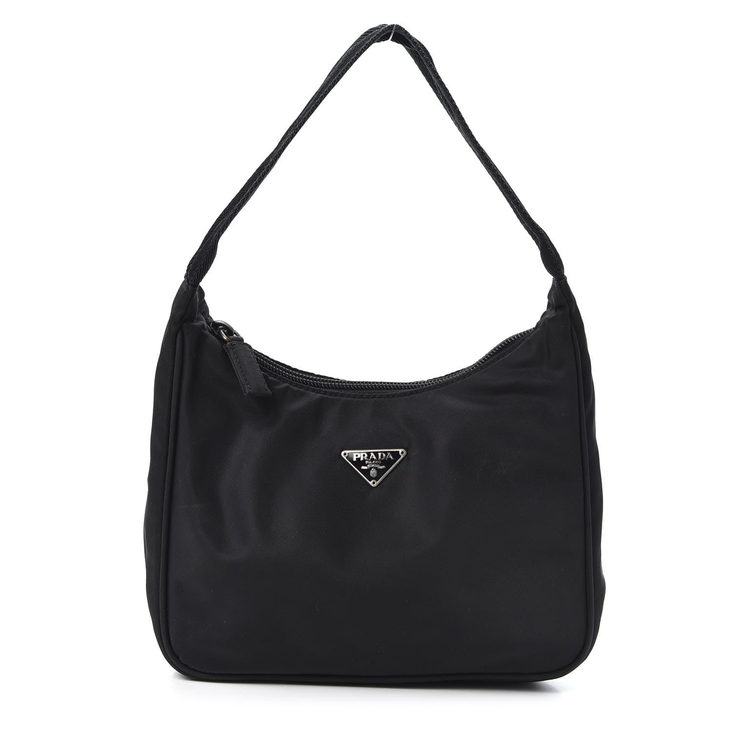 Prada Tessuto Nylon Sport Shoulder Bag Black 1 of 8