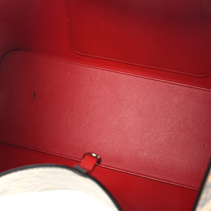 Christian Louboutin Calfskin Empire Leopard Print Spiked Cabarock Shopper Tote Spicy 5 of 8