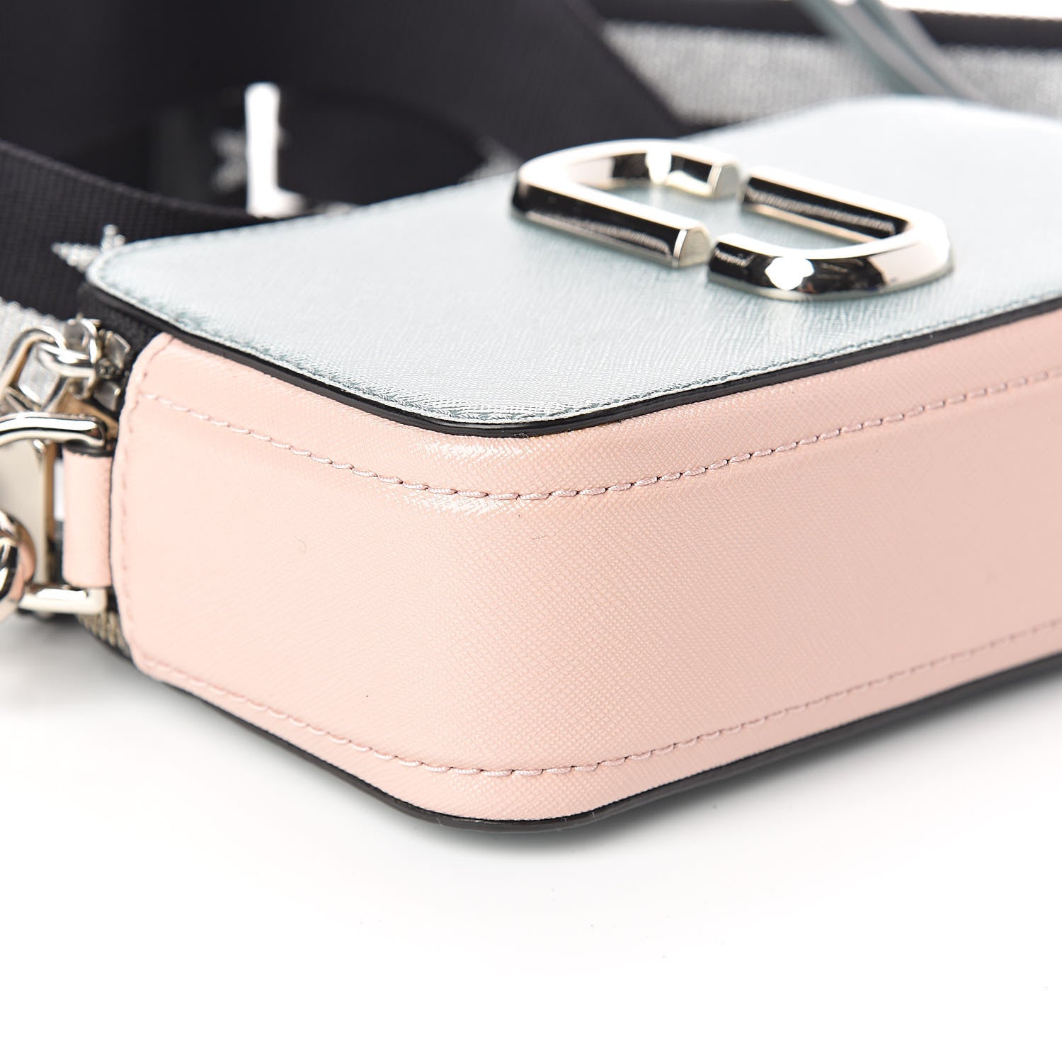 Marc Jacobs Saffino Small Snapshot Camera Bag Dolphin Blue 10 of 11
