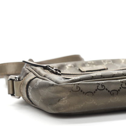 Gucci Imprime Monogram Small Shoulder Bag Silver 7 of 8