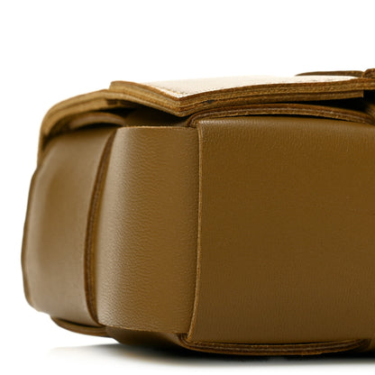 Bottega Veneta Lambskin Maxi Intrecciato Extra Mini Cassette Crossbody Bag Acorn 8 of 10