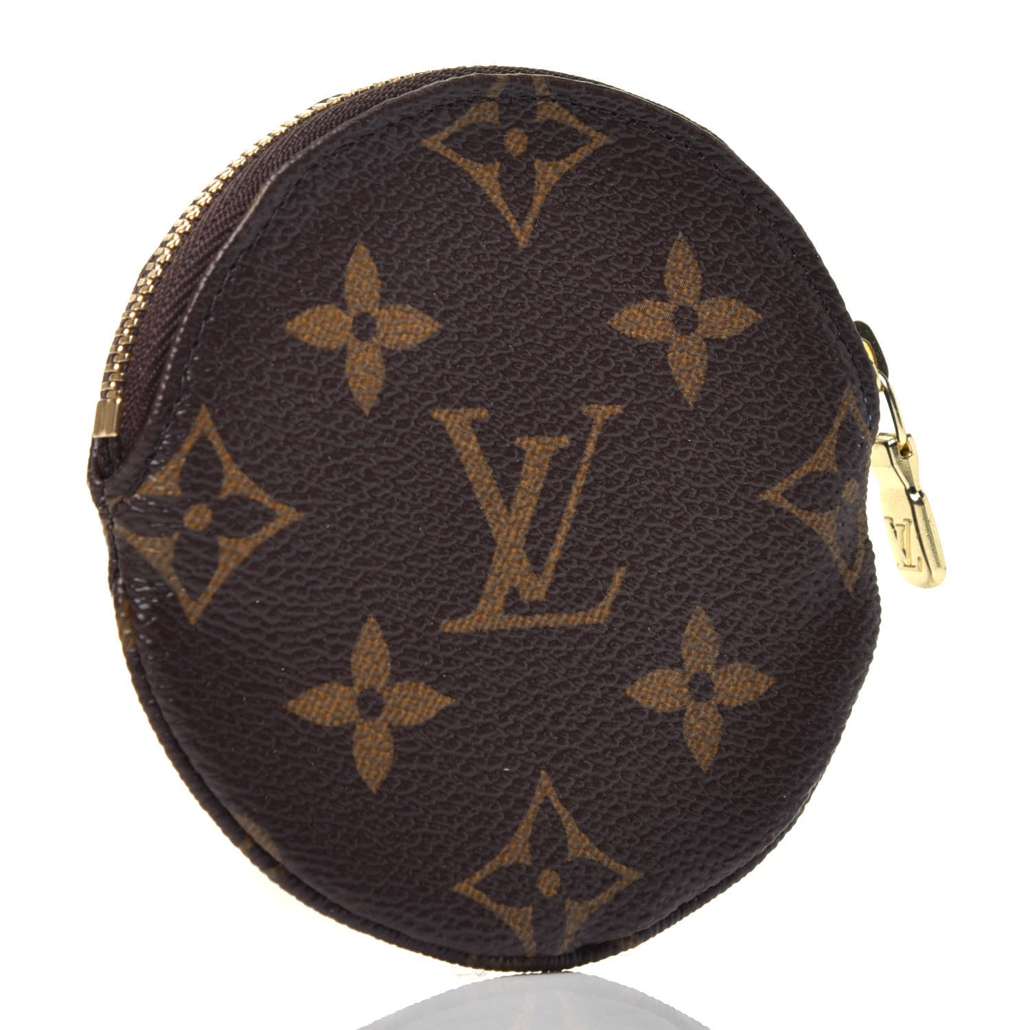 Louis Vuitton Monogram 2019 Christmas Animation Round Coin Purse Blue 3 of 7
