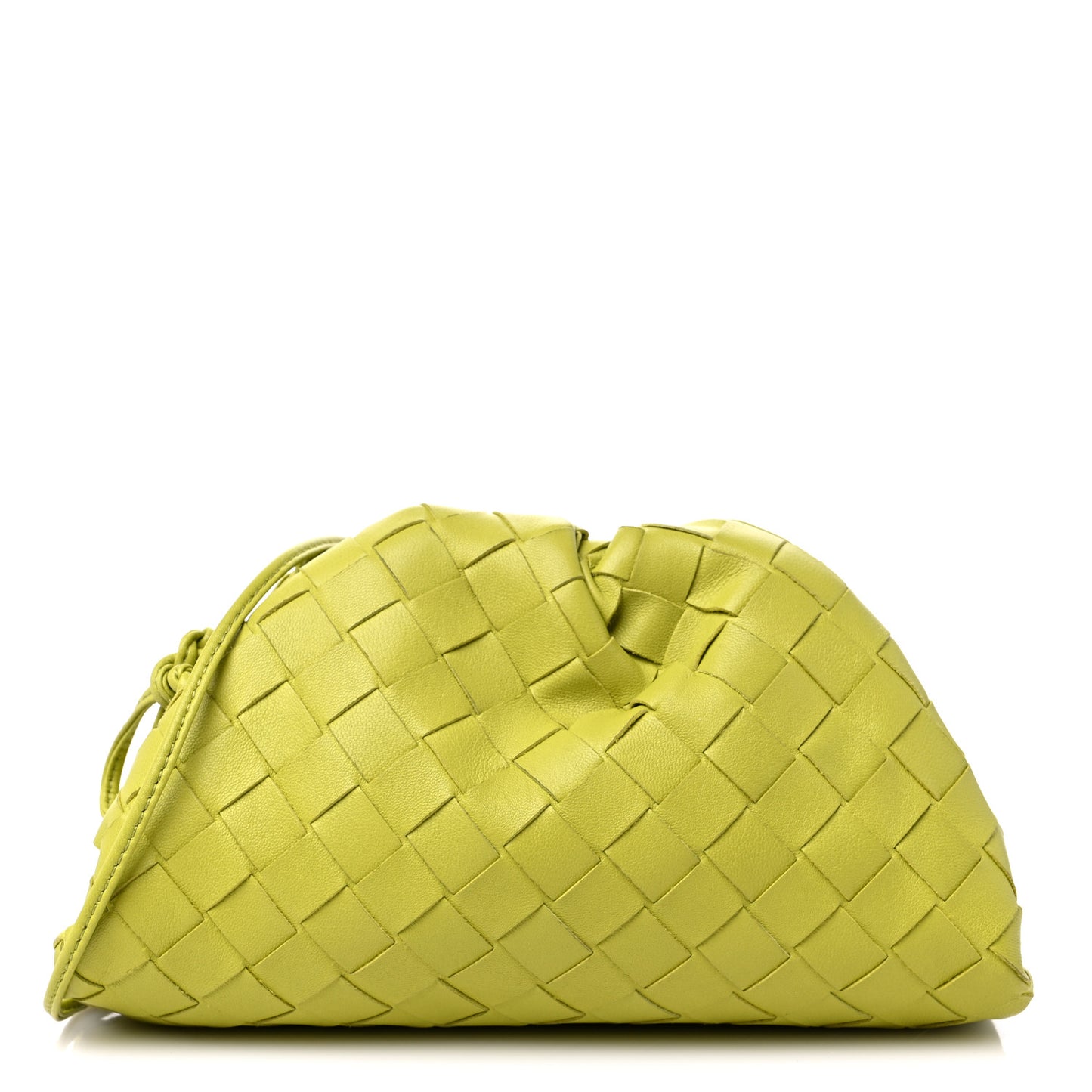 Nappa Intrecciato The Mini Pouch Kiwi