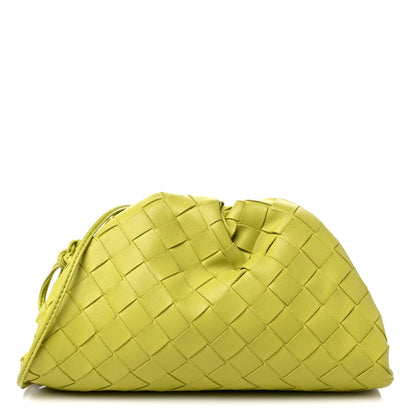 Bottega Veneta Nappa Intrecciato The Mini Pouch Kiwi 1 of 8