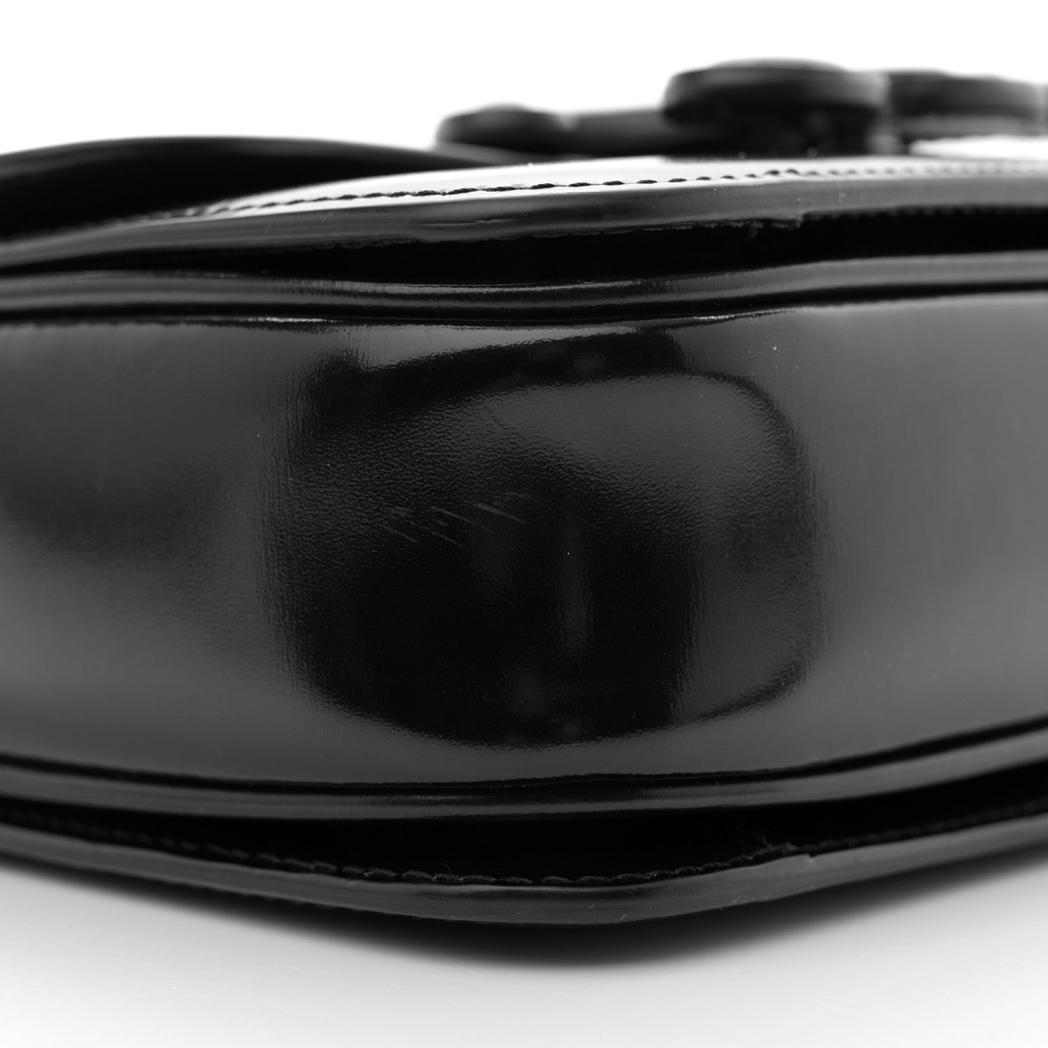 Celine Shiny Calfskin Teen Cuir Triomphe Black 10 of 12