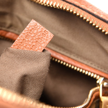 Chloe Calfskin Medium Marcie Satchel Tan 9 of 16