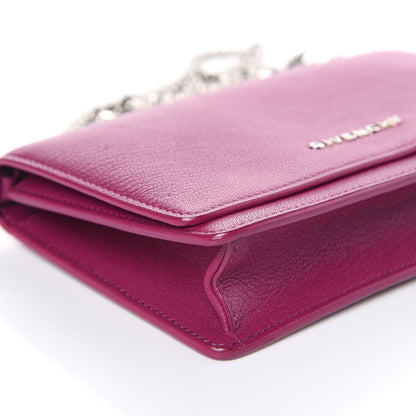 Givenchy Sugar Goatskin Pandora Chain Wallet Orchid Purple 7 of 14