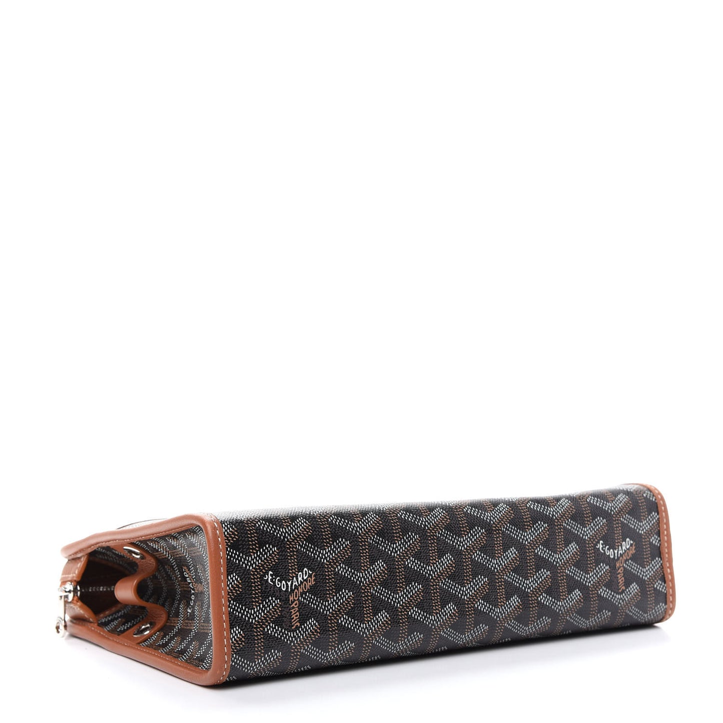 Goyardine Jouvence MM Toiletry Pouch Black Gold