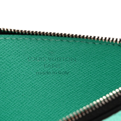 Louis Vuitton Taigarama Coin Card Holder Miami Green 6 of 6