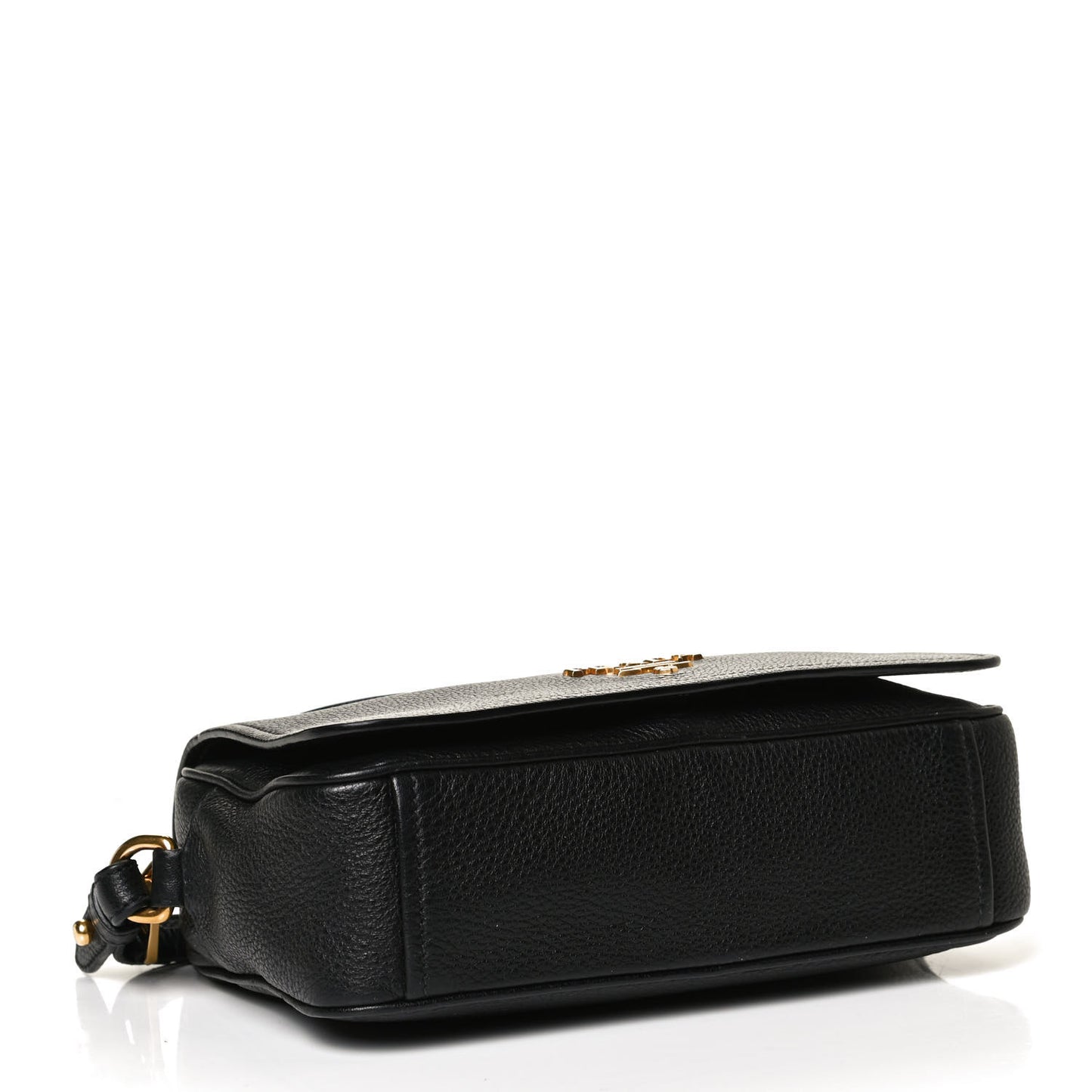 Vitello Phenix Crossbody Bag Black