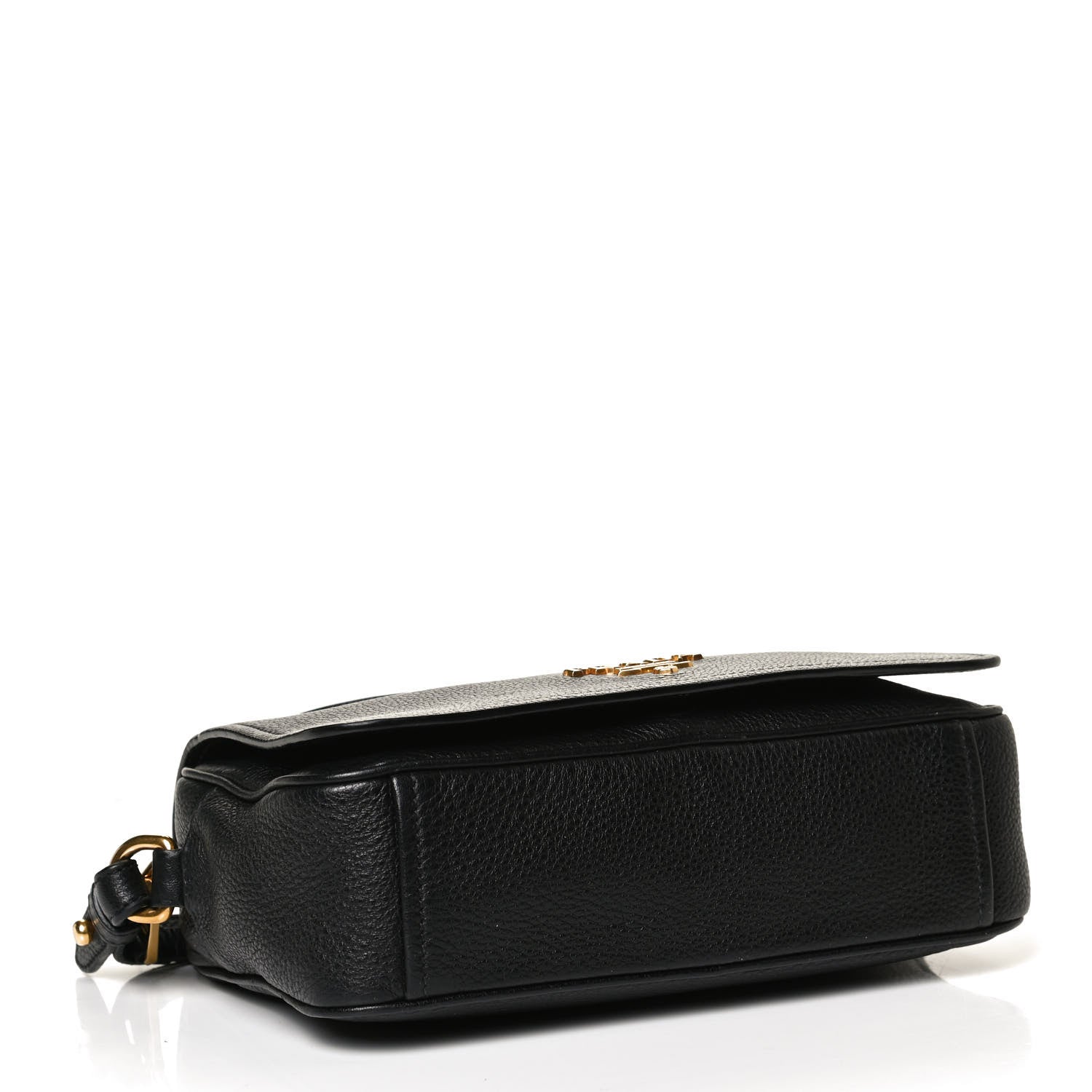 Prada Vitello Phenix Crossbody Bag Black 4 of 12