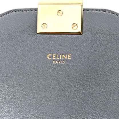 Celine Shiny Calfskin Medium C Bag Grey 6 of 11