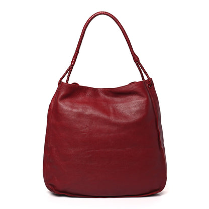Bottega Veneta Cervo Deerskin Hobo Red 1 of 11