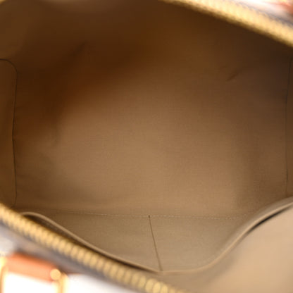 Louis Vuitton Monogram Dentelle Speedy 30 Gold 5 of 9