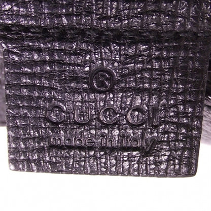 Gucci Leather Horsebit Flap Bag Black 8 of 11