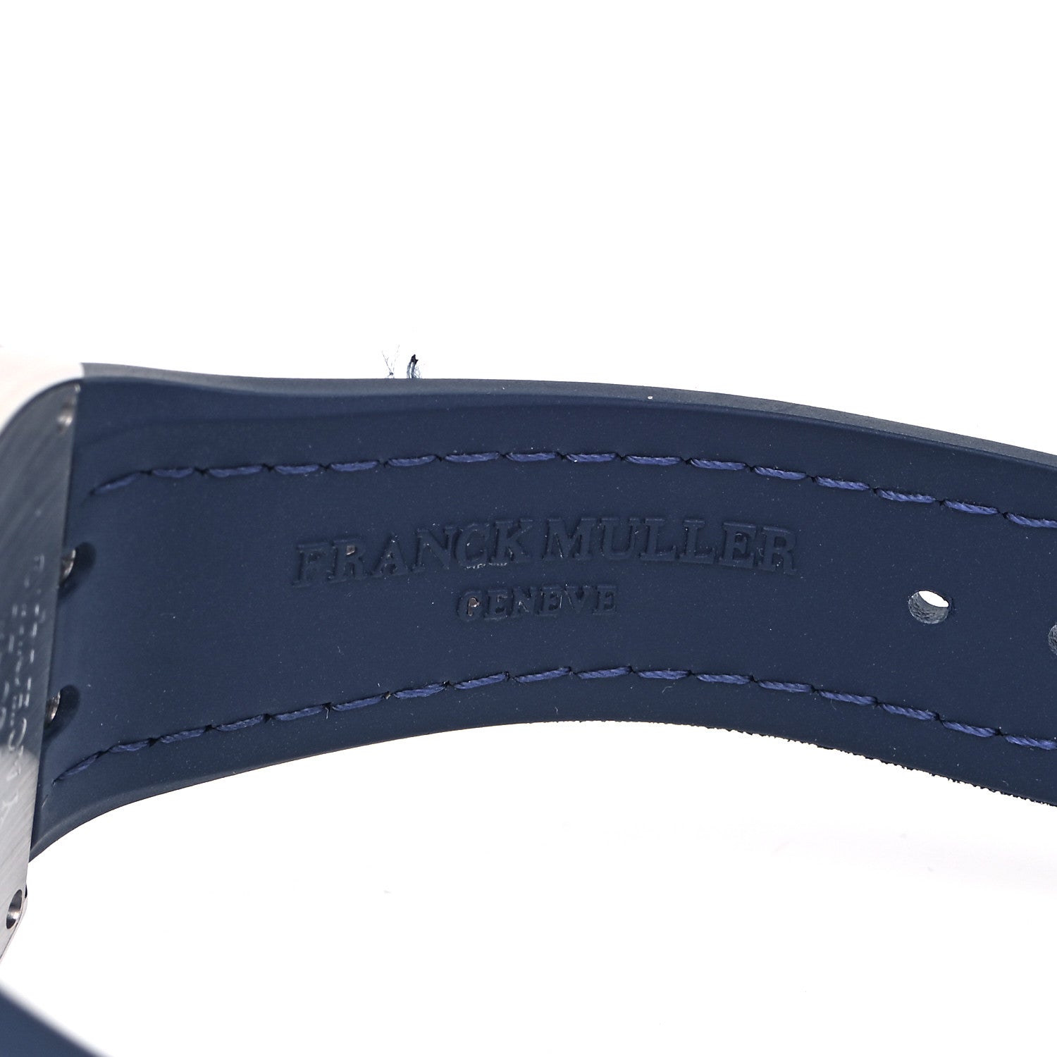Franck Muller Stainless Steel Fabric Rubber 41mm Vanguard Yachting Automatic Watch Blue V41SCDTACBL 7 of 9