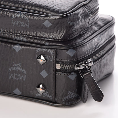MCM Visetos Toiletry Case Black 9 of 9