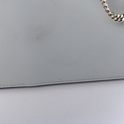 Chloe Calfskin Suede Medium Faye Shoulder Bag Airy Grey 5 of 5