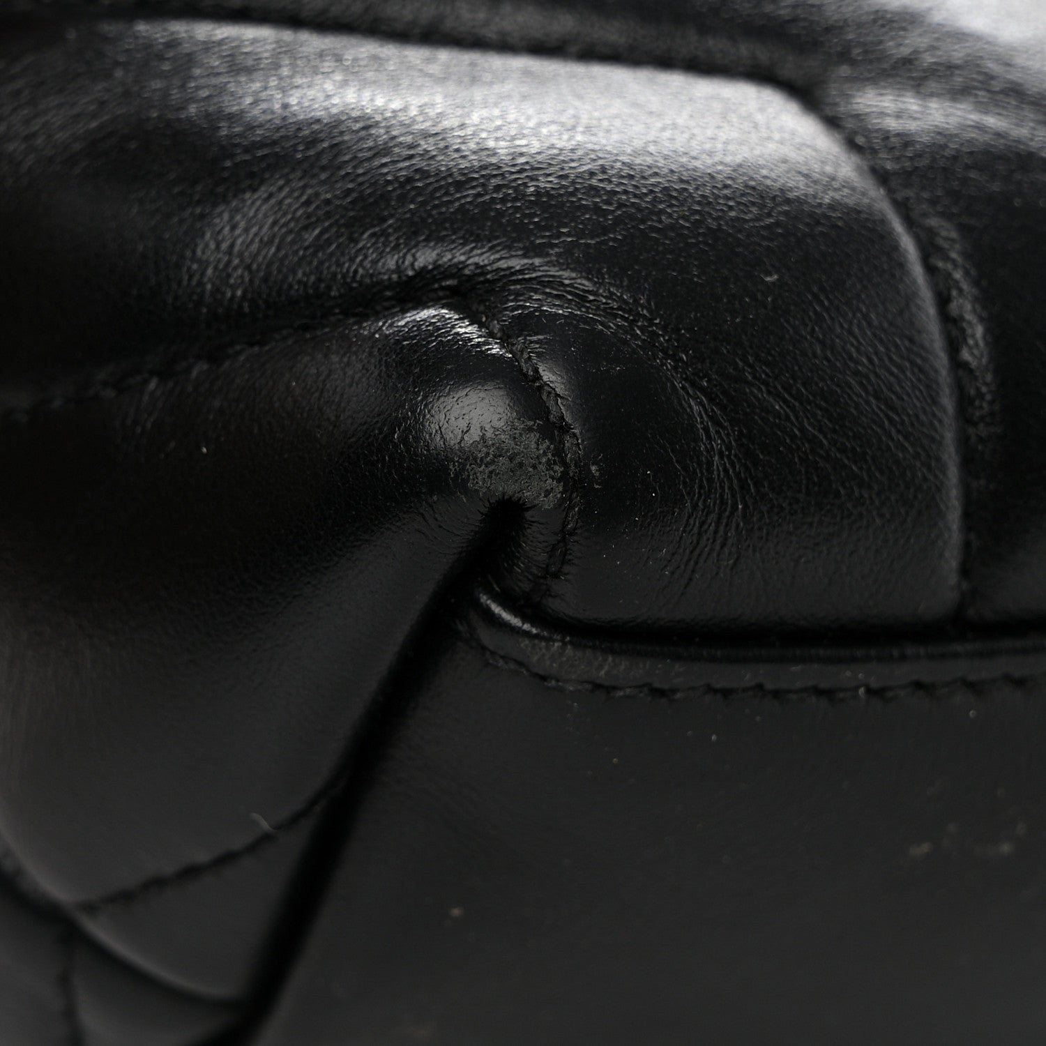 Saint Laurent Calfskin Y Quilted Monogram Small Loulou Chain Satchel Black 13 of 13