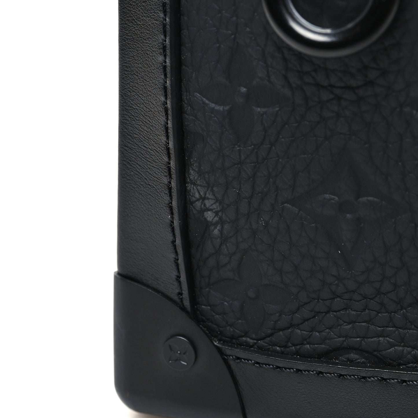Taurillon Monogram Solar Ray Soft Trunk Black