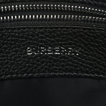 Burberry Calfskin Logo Messenger Black 6 of 8