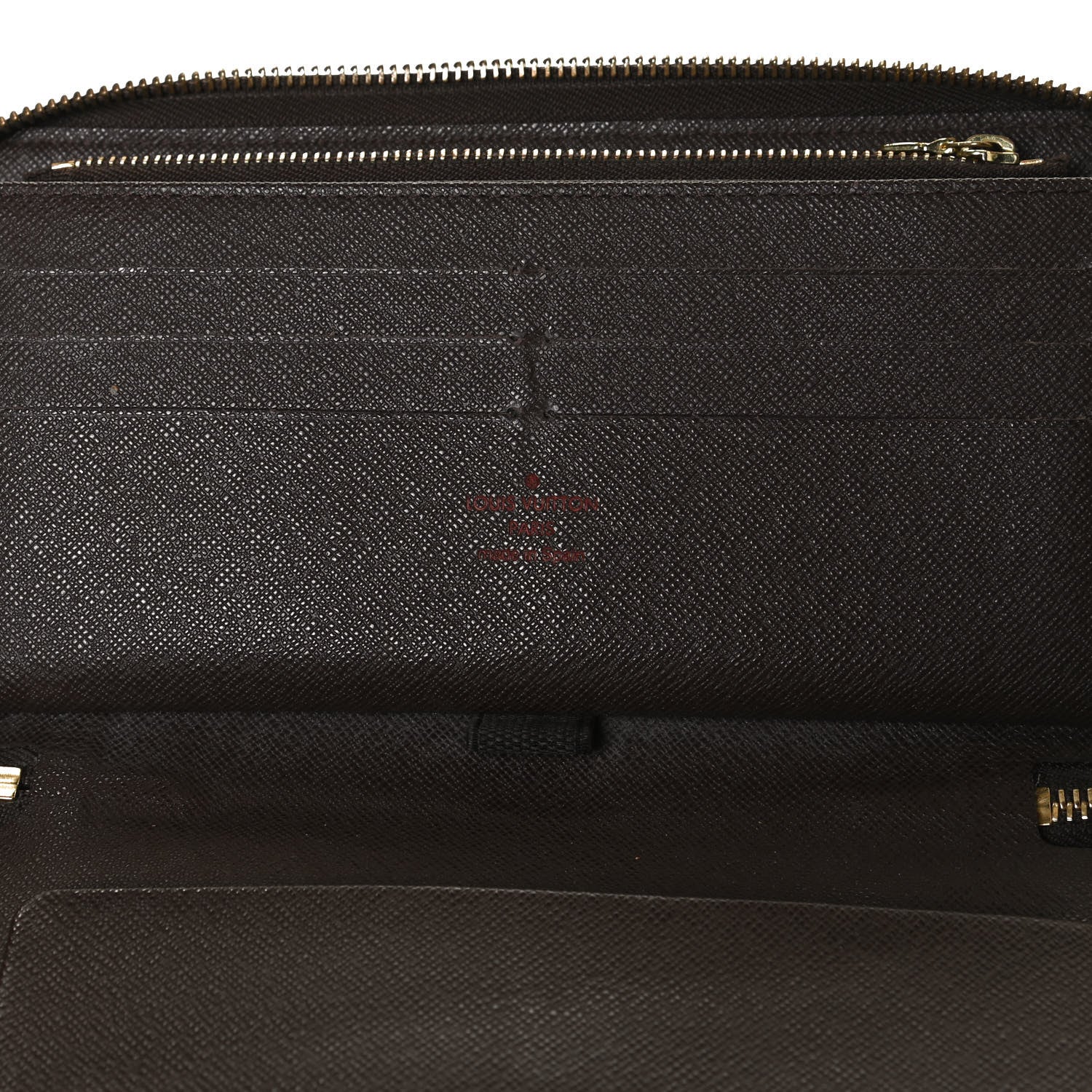 Louis Vuitton Damier Ebene Zippy Organizer Wallet 6 of 12
