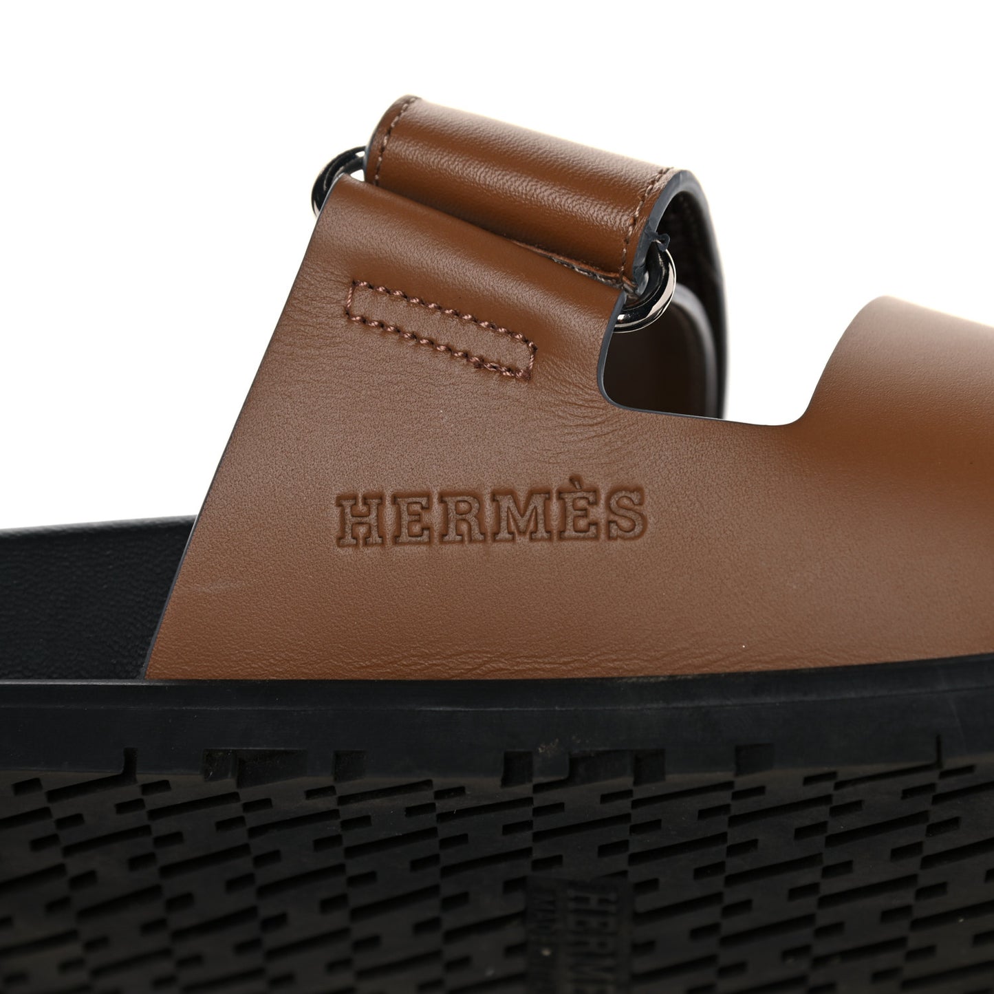 Calfskin Mens Chypre Sandals 43 Gold