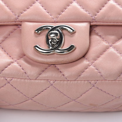 Chanel Lambskin Quilted Mini Square Flap Pink 14 of 15