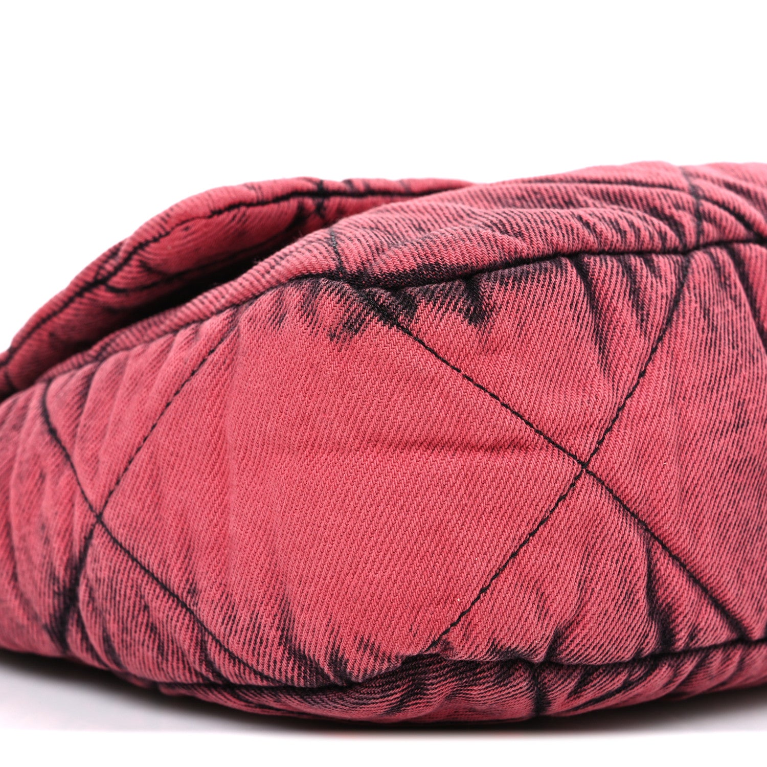 Chanel Washed Denim Quilted Medium Chanel 19 Flap Pink 9 of 11