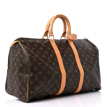 Louis Vuitton Monogram Keepall 45 3 of 17