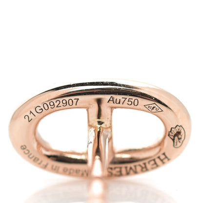 Hermes 18K Rose Gold TPM Farandole Stud Earrings 4 of 6
