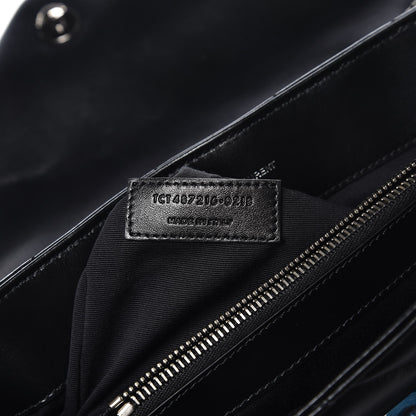 Saint Laurent Calfskin Y Quilted Monogram Medium Loulou Chain Satchel Black 9 of 9