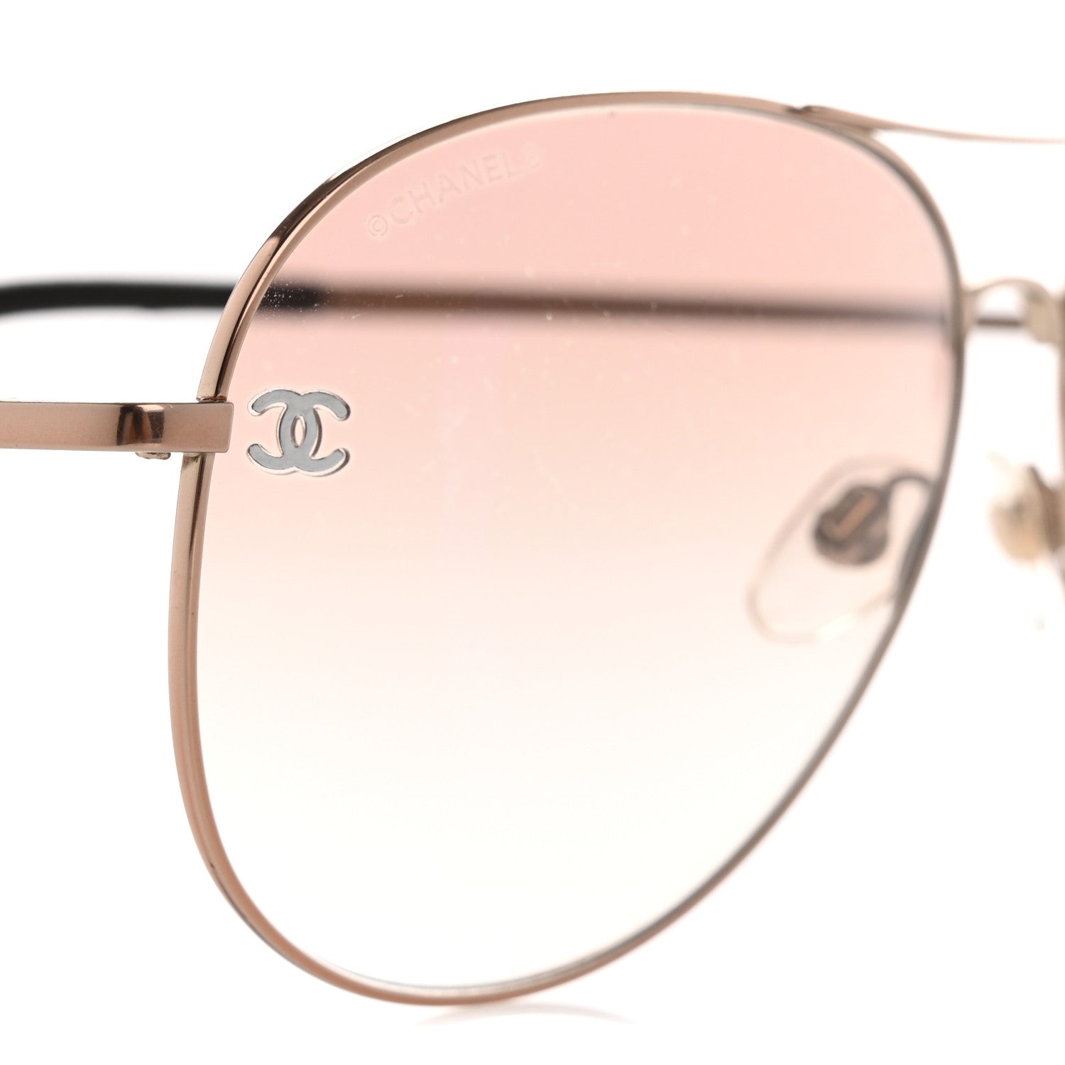 Chanel Aviator CC Sunglasses 4189-T-Q 8 of 9