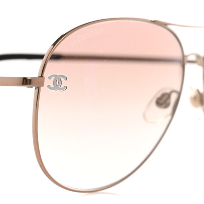 Chanel Aviator CC Sunglasses 4189-T-Q 8 of 9