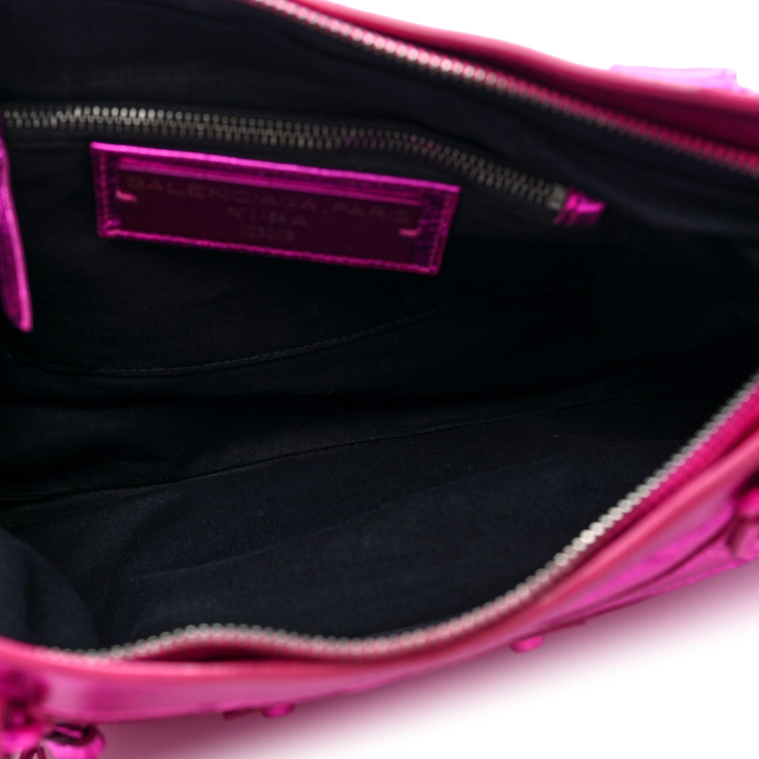 Balenciaga Metallic Chevre Classic Hardware First Magenta 6 of 10