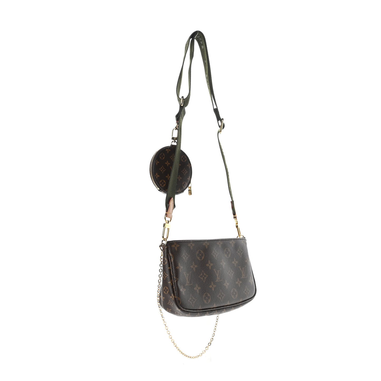 Monogram Multi Pochette Accessories Kaki